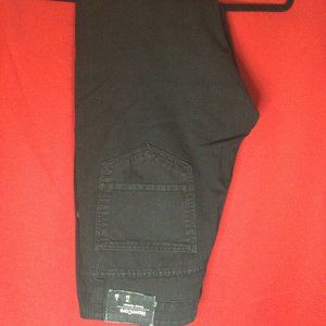 Black Norm Core Distressed Jeans